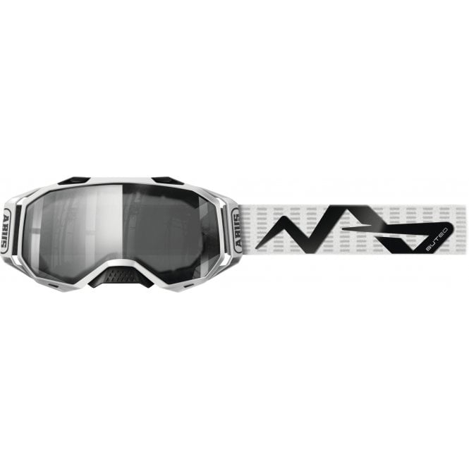 ABUS Buteo MTB  Goggles in Polar White