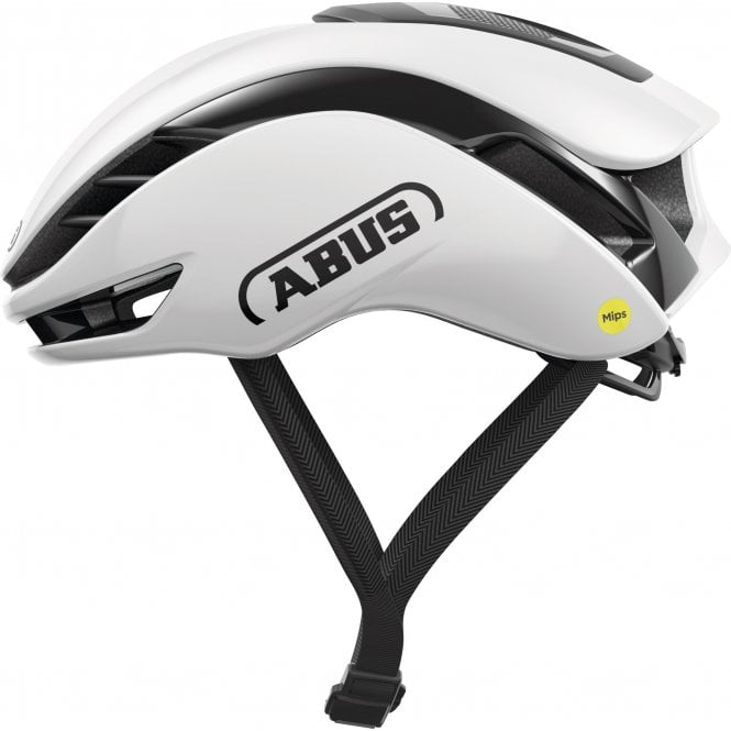 ABUS GameChanger 2.0 MIPS Aero Elite Road Helmet - Shiny White