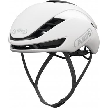 ABUS GameChanger 2.0 RF (Round Fit) Road Aero Elite Helmet - Polar White - 57-61 cm