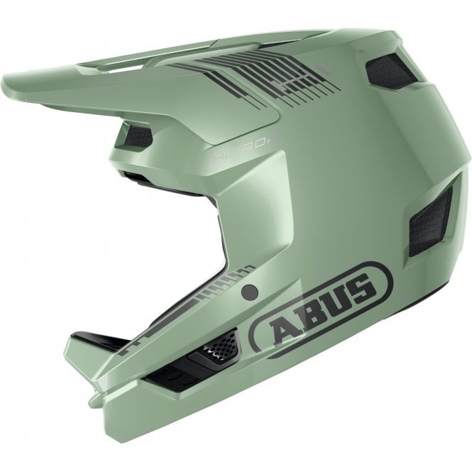 ABUS HiDrop MTB Full Face Helmet in Mist Green