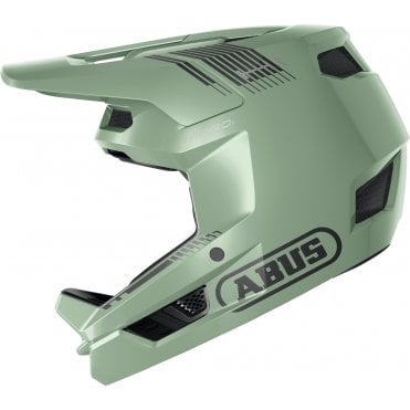 ABUS HiDrop MTB Full Face Helmet in Mist Green
