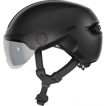 ABUS Hud-Y ACE Urban Helmet - Velvet Black