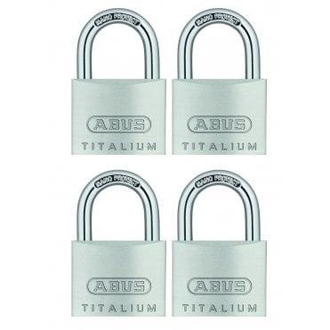 ABUS Keyed Alike Padlock 64TI/40 Quad Pack