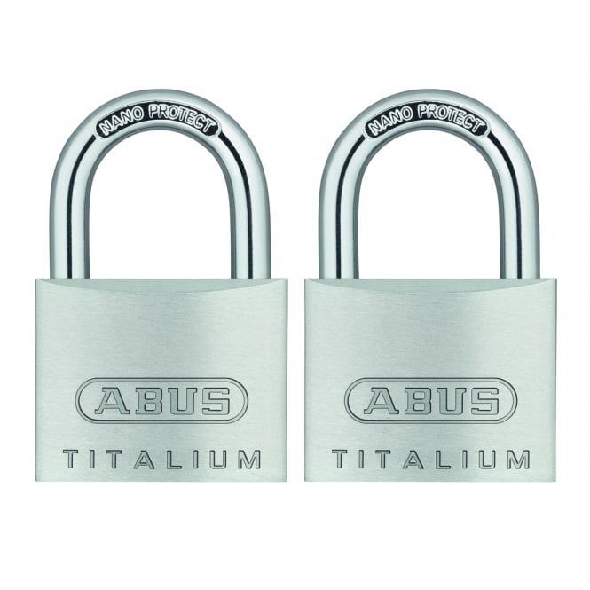 ABUS Keyed Alike Padlock 64TI/40 Twin Pack