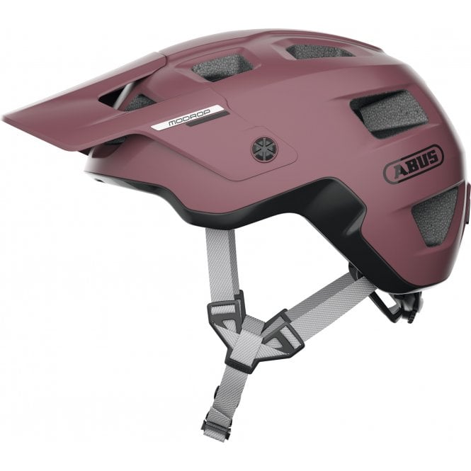 ABUS MoDrop MTB Helmet in Blush Red