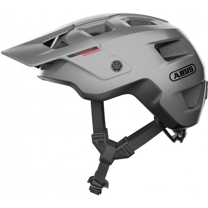 ABUS MoDrop MTB Helmet - Ti Silver