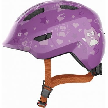 ABUS Smiley 3.0 Kids Leisure Helmet Purple Stars