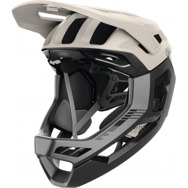 ABUS Targon Full-Face MTB Helmet Removable Chin Guard - Sand Beige