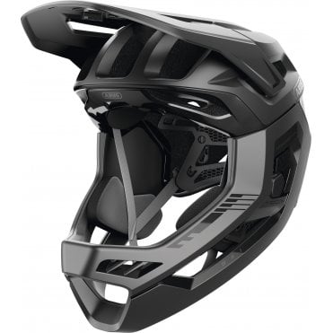 ABUS Targon Full-Face MTB Helmet Removable Chin Guard - Velvet Black