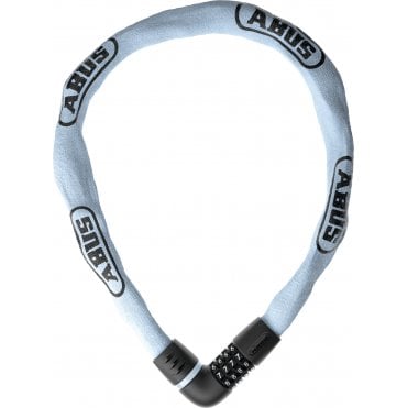 ABUS Tresor '26 - 6807C/110 Combi Chain Lock - Light Blue