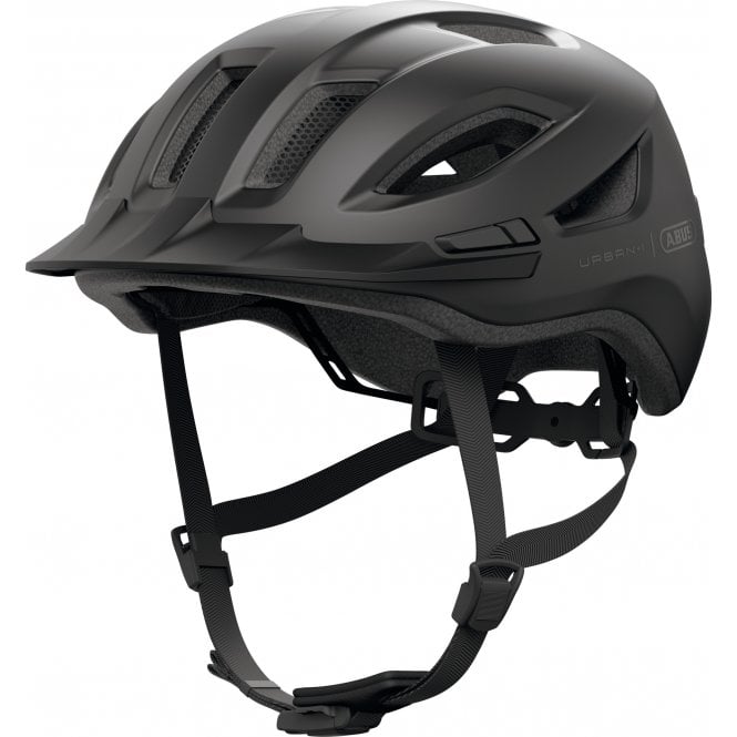 ABUS Urban I 4.0 LED Helmet in Velvet Black