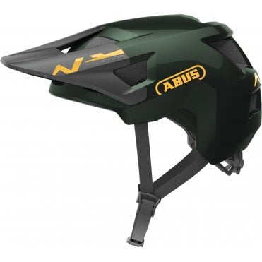 ABUS YouDrop Kids MTB Helmet - Moss Green - 48-55cm