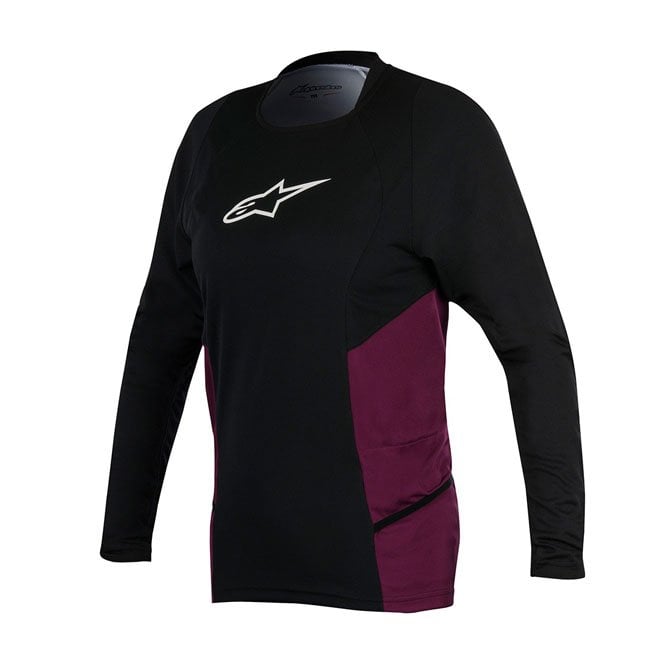 Alpinestars Stella Drop 2 LS Jersey Black/Plum