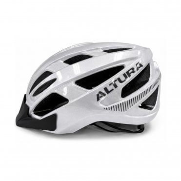 Altura Airstream Cycling Helmet - Gloss Silver Reflective