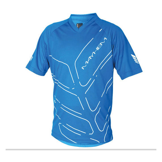 Altura Mayhem Short Sleeve Tee in Blue and White