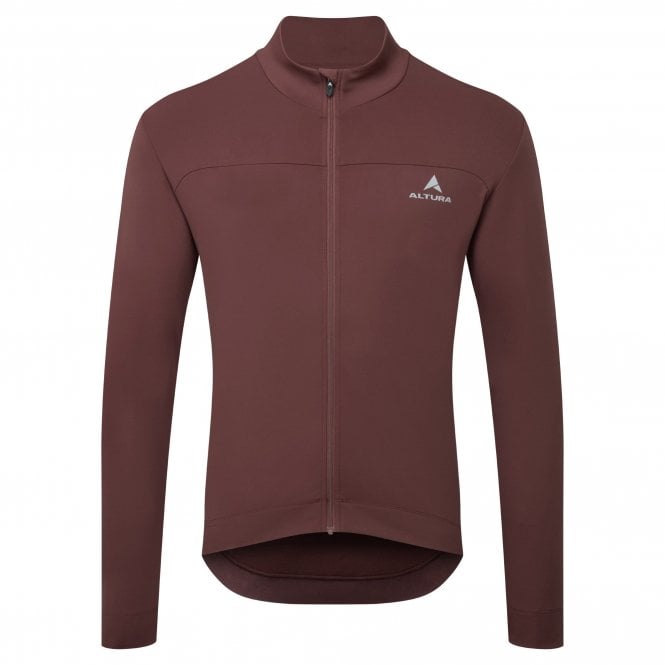 Altura Men's Airstream Long Sleeve Jersey - Burgundy