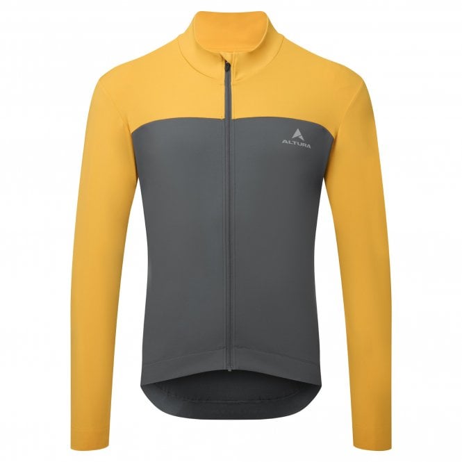 Altura Men's Airstream Long Sleeve Jersey - Mustard