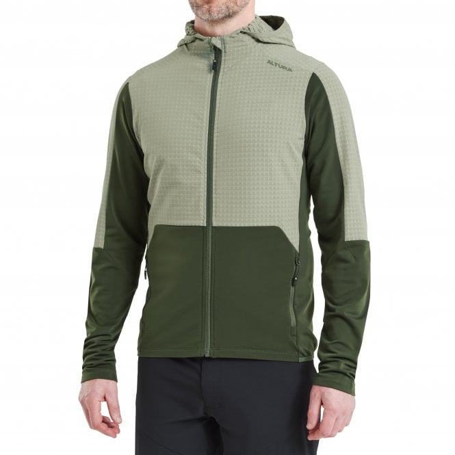 Altura Men's Esker Cave Trail Hoodie - Stone/Olive
