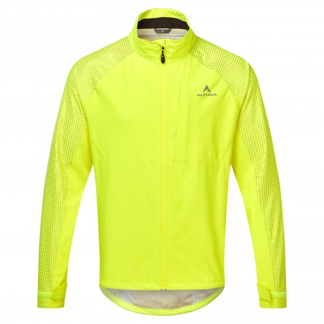 Altura Nightvision Storm Waterproof Cycling Jacket - Yellow