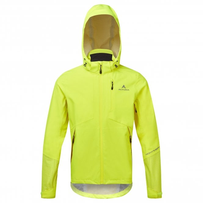 Altura Nightvision Typhoon Waterproof Cycling Jacket - Yellow