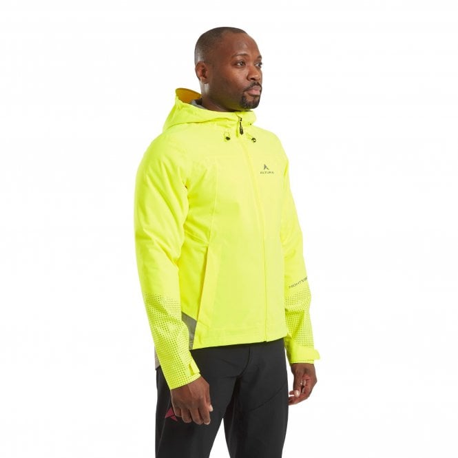 Altura Nightvision Typhoon Waterproof Insulated Cycling Jacket - Yellow