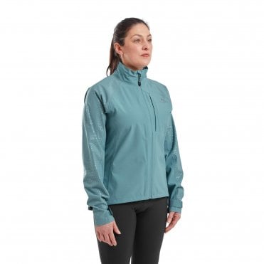 Altura Nightvision Women's Storm Waterproof Cycling Jacket - Adriatic Blue