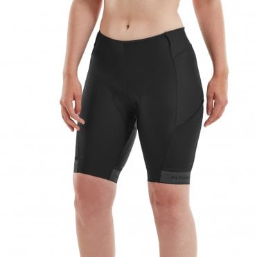 Altura Progel Plus Women's Cargo Cycling Waist Shorts - Black