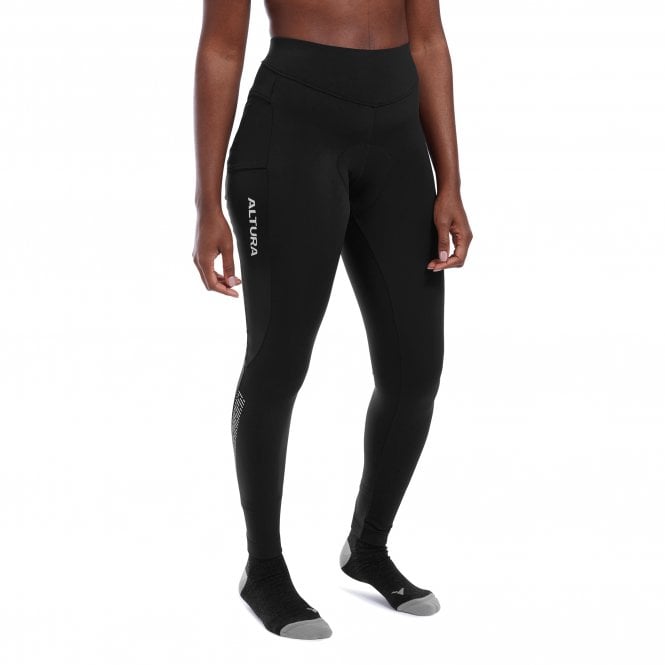 Altura Progel Plus Women's Cycling Waist Tights - Black
