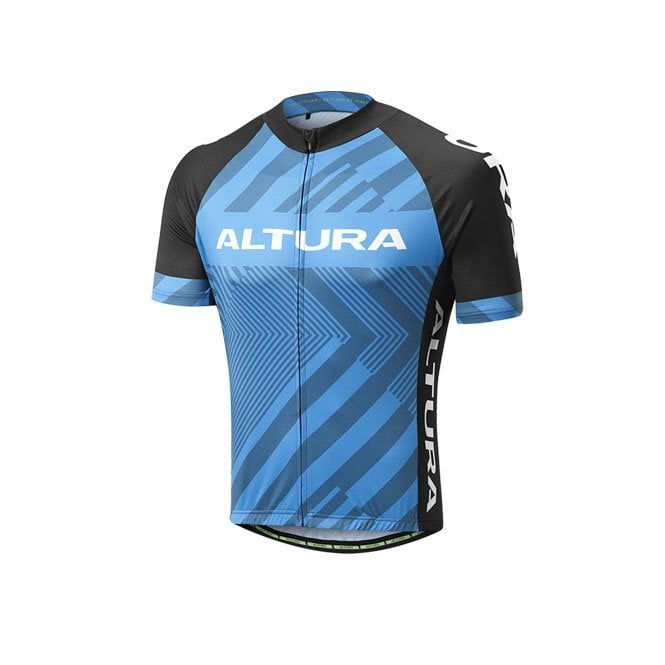Altura Sportive Short Sleeve Jersey - Blue/Teal - Small