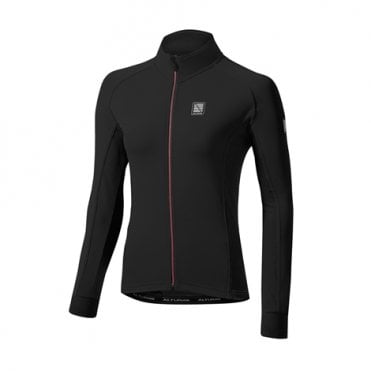 Altura Womens Synchro Long Sleeve Jersey in Black/Pink - Size 8