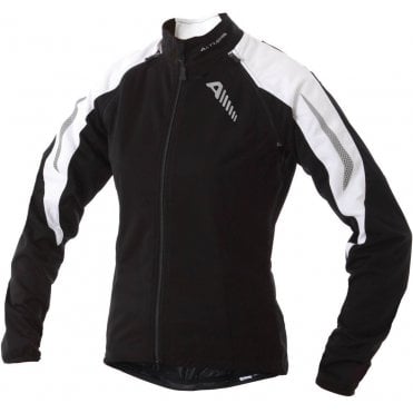 Altura Altura Womens Transformer Windproof Jacket in Black and White