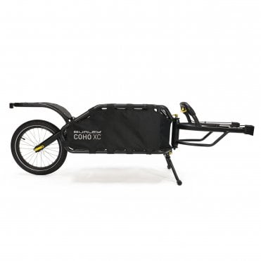 Burley Coho XC Single Wheel Cargo Trailer - Black