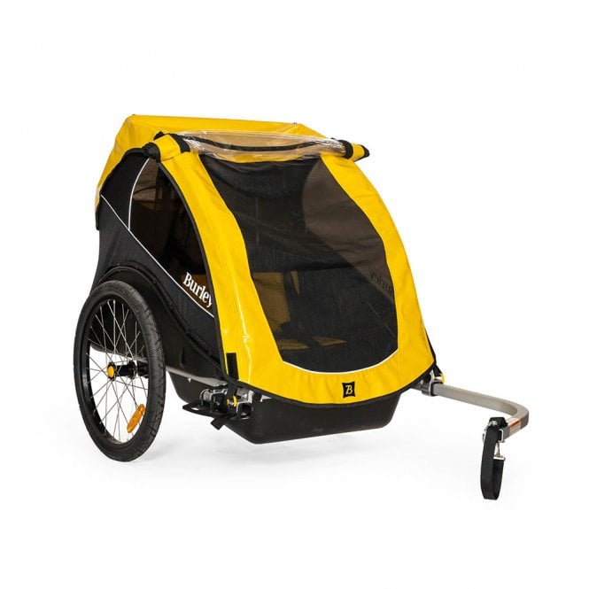Burley Rental Cub Double Trailer - Yellow