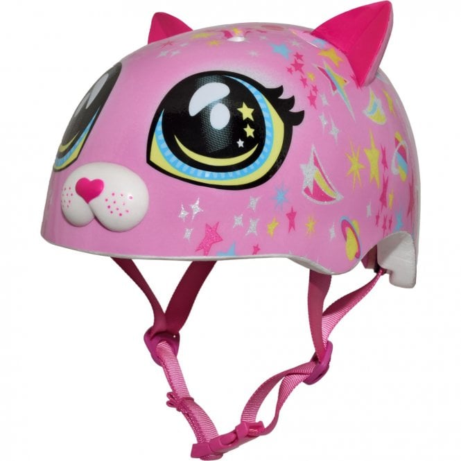 C-Preme Raskullz Child Helmet (5+ Years) - Astro Cat Pink - 50-54 cm