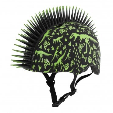 C-preme Raskullz Child Helmet (5+ Years) - T-rex Bonez Mohawk - 50-54 cm