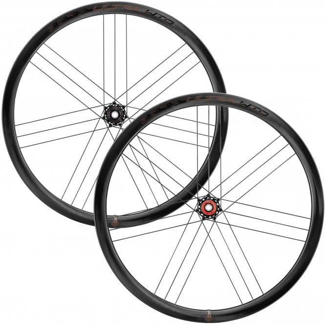 Campagnolo Bora Ultra WTO 35 2-Way C23 Disc Brake Wheel Set - Shimano HG