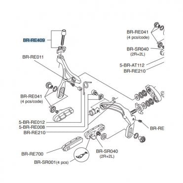 Campagnolo Brake Cable Adjuster Record/Chorus