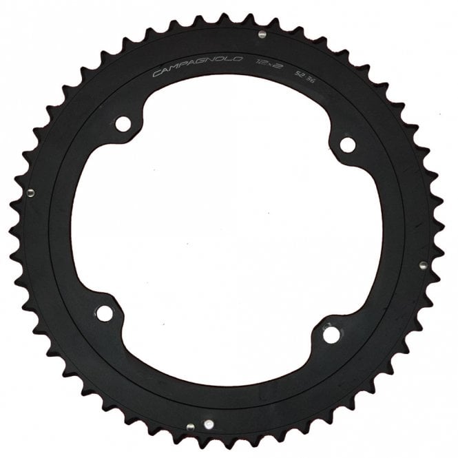 Campagnolo Record 12-speed Chainring 145pcd - 50T for 34 - Black