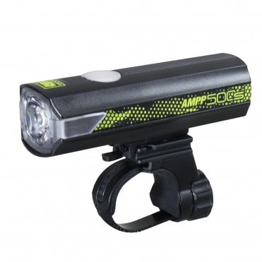 Cateye Ampp 500S Colour Edition Front Bike Light - Black/Green