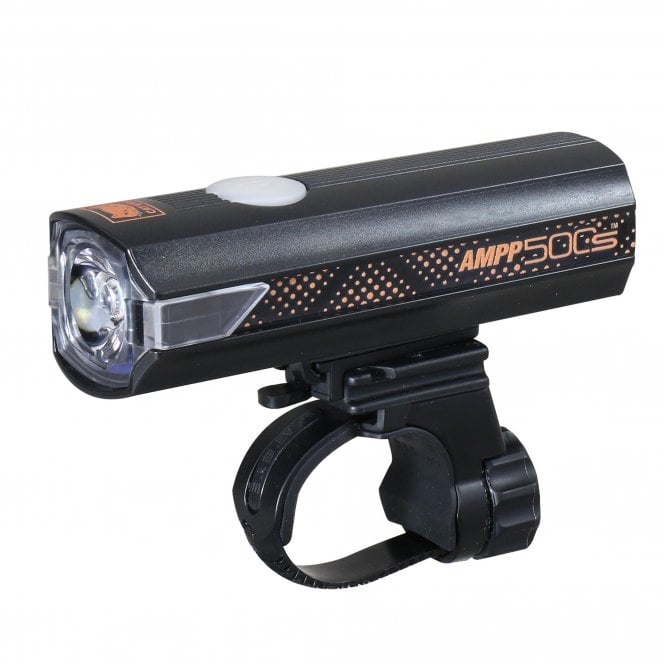 CATEYE Ampp 500S Colour Edition Front Bike Light - Black/Orange