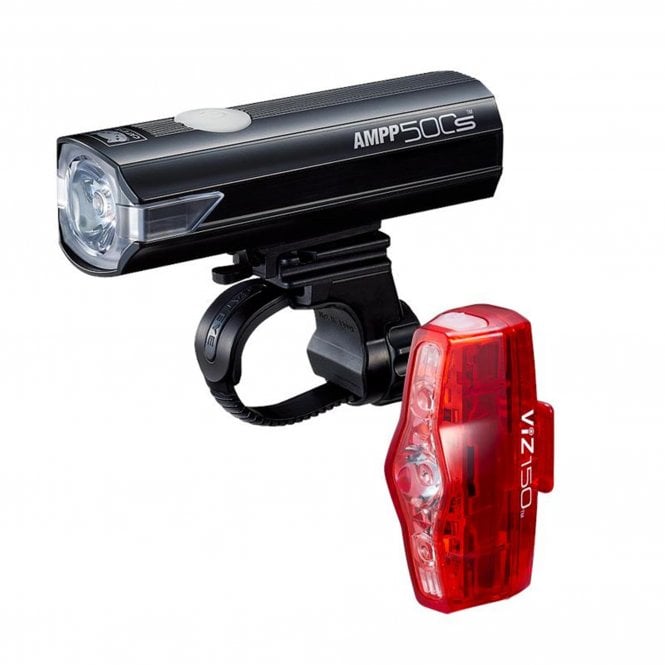 CATEYE Ampp 500S / Viz 150 Bike Light Set (USB-C)