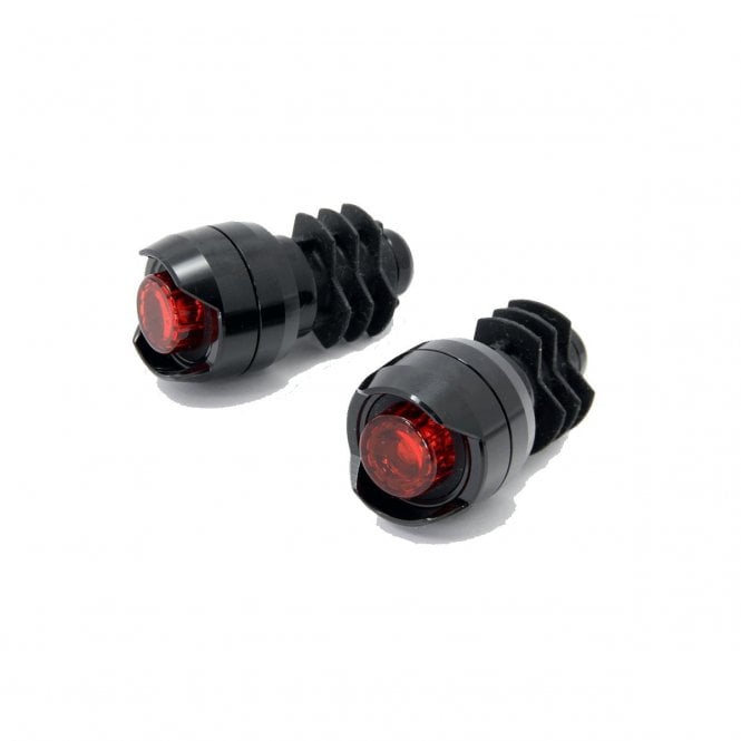 CATEYE Orb Bar End Rear Bike Light Set - Black
