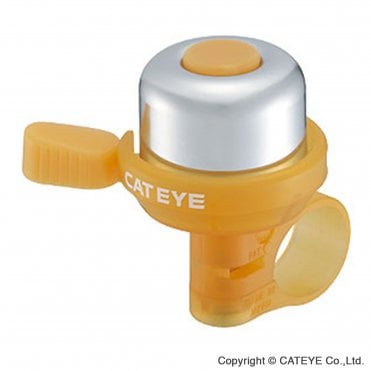 Cateye Pb-1000 Wind Brass Bell - Tangerine