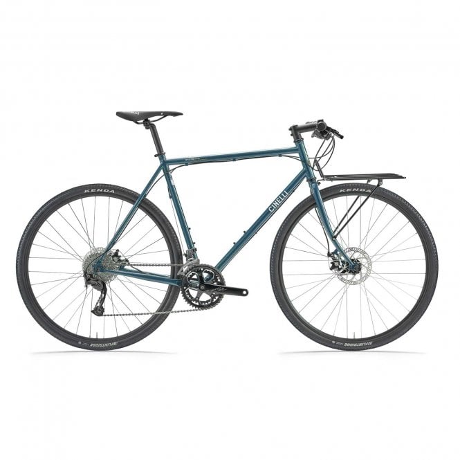 Cinelli Gazzetta Della Strada Sea Flat Bar Bike - Blue