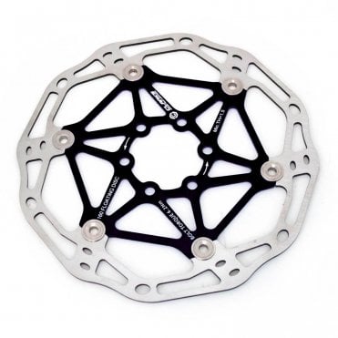 Clarks CFR-02 Floating Rotor 6 Bolt - Black