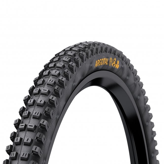 Continental Argotal Downhill - Soft Compound - Folding Tyre - Black & Black - 29 Inch