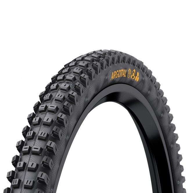Continental Argotal Downhill - Supersoft Compound - Folding Tyre - Black & Black - 29 Inch