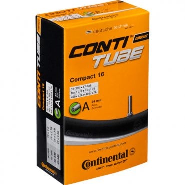 Continental Compact Inner Tube 20 x 1.25 - 1.75 inch Schrader Valve