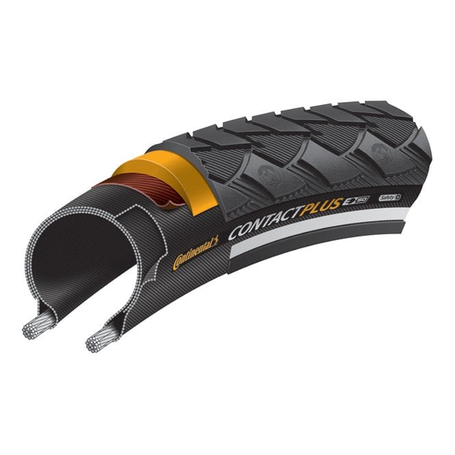 Continental Contact Plus Reflex 700 x 42C Black Tyre