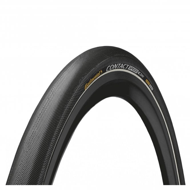 Continental Contact Speed Reflex  - Rigid Tyre - Black/Black Reflex - 700 C